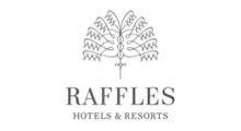 ラッフルズホテルクライアントのロゴ