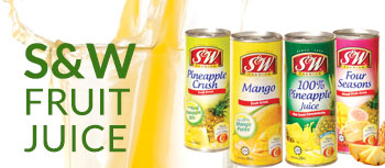S&W Fruit Juices Product Button